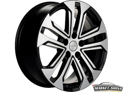 Khomen Wheels KHW1803 (Haval F7/F7x) 7 x 18 5*114.3 Et:40 Dia:64.1 Black