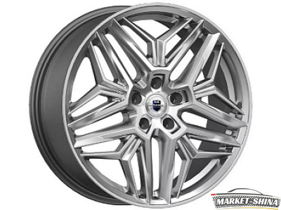 K&K Колумб (КС1038) 7 x 19 5*108 Et:47 Dia:60.1 Дарк платинум