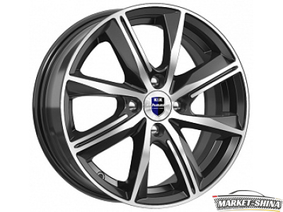 K&K Арнар (КС890) 6 x 15 4*100 Et:46 Dia:54.1 Алмаз черный