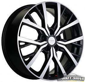 Khomen 1806 7 x 18 5*112 Et:43 Dia:57.1 Black