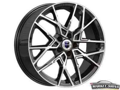 K&K Вудроф (КС104) 7 x 18 5*114.3 Et:38 Dia:67.1 Дарк платинум