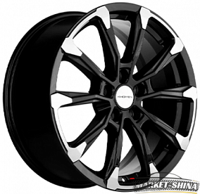 Khomen 1808 7.5 x 18 5*114.3 Et:50 Dia:66.1 Black-FP