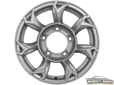 Khomen KHW1505 (Lada NIVA 4x4) 5.5 x 15 5*139.7 Et:5 Dia:98.5 F-Silver