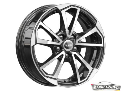 K&K КС1005 6 x 15 5*100 Et:38 Dia:57.1 Алмаз черный