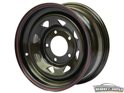 Off-Road-Wheels Black 7 x 15 5*139.7 Et:10 Dia:110.1 черный
