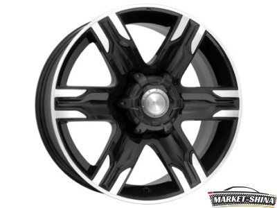 K&K Балеар (КС727) 7.5 x 18 6*114.3 Et:30 Dia:66.1 Алмаз черный