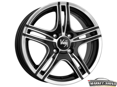 K&K Пандора (КС466) 8.5 x 19 5*120 Et:42 Dia:67.1 Дарк платинум