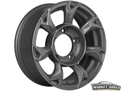 Khomen KHW1505 (Jimny) 5.5 x 15 5*139.7 Et:-20 Dia:108.1 Black-FP