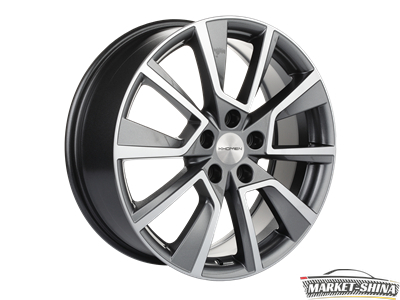 Khomen KHW1802 (Outlander) 7 x 18 5*114.3 Et:38 Dia:67.1 Gray-FP