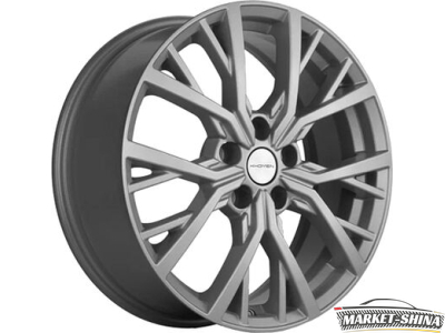 Khomen Wheels KHW1806 (Dargo/Jolion) 7 x 18 5*114.3 Et:37 Dia:66.5 F-Silver-FP