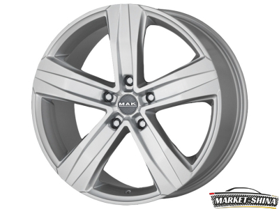 MAK Stone 5 7.5 x 18 5*130 Et:53 Dia:71.6 Black mirror