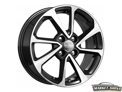 K&K КС861 6 x 15 4*100 Et:48 Dia:54.1 Алмаз черный